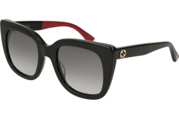 Sonnenbrille Gucci GG0163SN 003 Cat Eye Schwarz