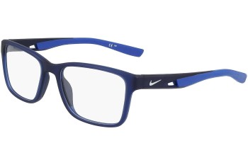 Glasses Nike 7014 410 Quadratisch Blau