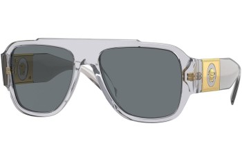 Sunglasses Versace Macy'S Aviator VE4436U 530580 Flat Top Grau