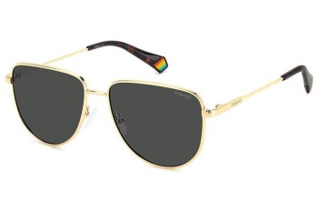 Sunglasses Polaroid PLD6196/S/X J5G/M9 Polarized Oval Gold