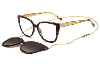 Glasses Missoni MIS0133/CS 086/LA Cat Eye Havanna