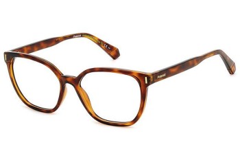 Glasses Polaroid PLDD484 086 Quadratisch Havanna