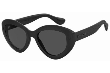 Sunglasses Havaianas IRACEMA 807/IR Cat Eye Schwarz