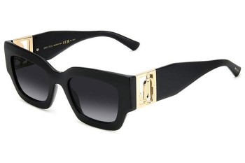 Sunglasses Jimmy Choo NENA/S 807/9O Rechteck Schwarz