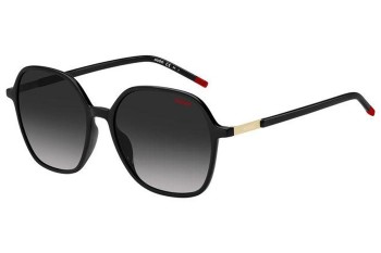 Sunglasses HUGO HG1236/S 807/9O Quadratisch Schwarz