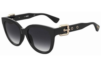 Sunglasses Moschino MOS143/S 807/9O Rund Schwarz