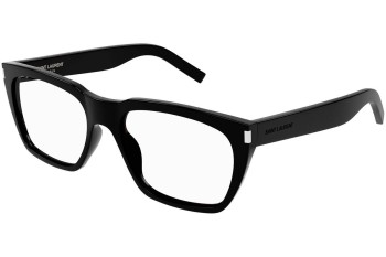 Glasses Saint Laurent SL598OPT 001 Quadratisch Schwarz