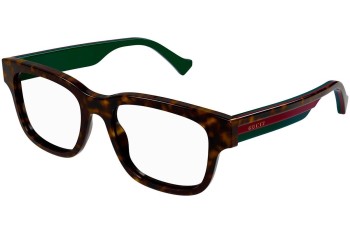 Glasses Gucci GG1303O 005 Rechteck Havanna