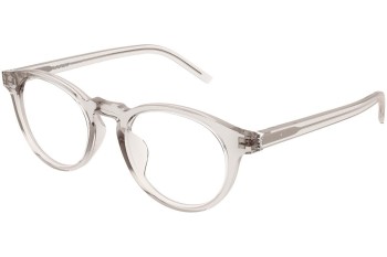 Glasses Saint Laurent SLM122/F 004 Rund Kristall