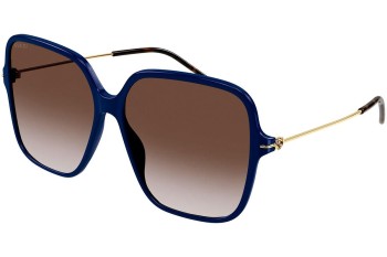 Sonnenbrille Gucci GG1267S 004 Groß Blau