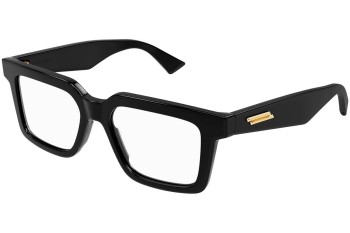 Glasses Bottega Veneta BV1216O 001 Rechteck Schwarz