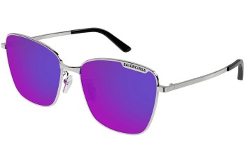 Sunglasses Balenciaga BB0279SA 004 Quadratisch Silber