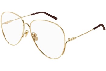 Glasses Chloe CC0018O 001 Pilot Gold