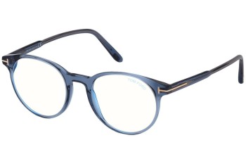 Brillen Tom Ford FT5695-B 090 Rund Blau