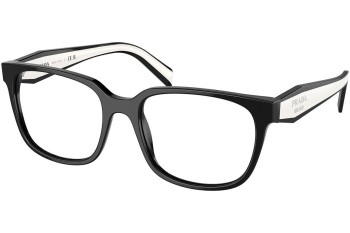 Glasses Prada PR17ZV 1AB1O1 Rechteck Schwarz