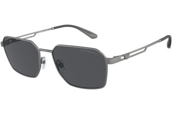 Sonnenbrille Emporio Armani EA2140 300387 Rechteck Grau