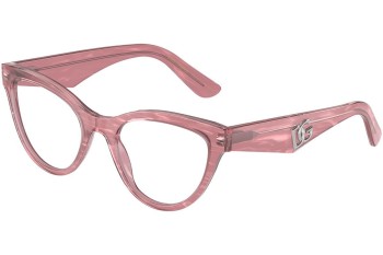 Glasses Dolce & Gabbana DG3372 3405 Cat Eye Rosa