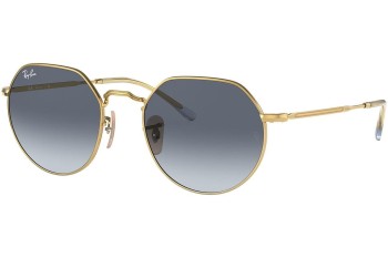 Sunglasses Ray-Ban Jack RB3565 001/86 Rund Gold