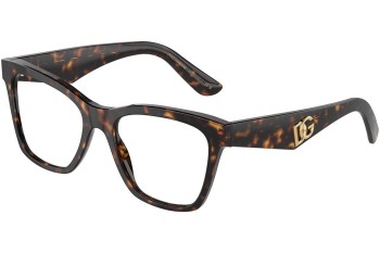 Brillen Dolce & Gabbana DG3374 502 Quadratisch Havanna