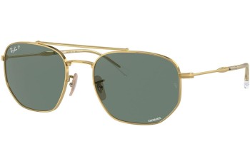 Sunglasses Ray-Ban RB3707 001/O9 Polarized Pilot Gold