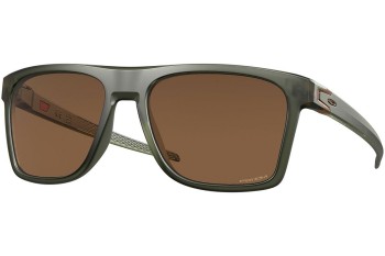 Sonnenbrille Oakley Leffingwell OO9100-11 Quadratisch Grau