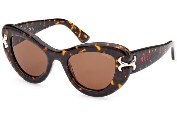 Sonnenbrille Emilio Pucci EP0212 52E Cat Eye Havanna