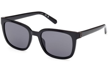 Sonnenbrille Guess GU00065 01A Quadratisch Schwarz