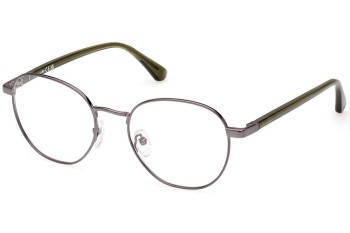 Glasses Web WE5414 008 Rund Silber