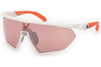 Sunglasses Adidas Sport SP0071 21L Monoscheibe | Shield Weiß