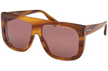 Sonnenbrille Max Mara MM0073 50E Flat Top Havanna