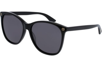 Sunglasses Gucci GG0024S 001 Cat Eye Schwarz