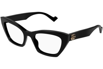 Glasses Gucci GG1334O 001 Cat Eye Schwarz