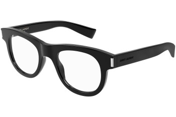 Brillen Saint Laurent SL571OPT 006 Rund Schwarz