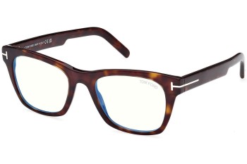 Glasses Tom Ford FT5886-B 052 Quadratisch Havanna