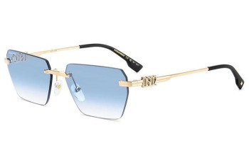 Sunglasses Dsquared2 D20102/S LKS/ST Rechteck Gold