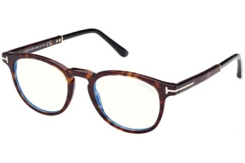 Brillen Tom Ford FT5891-B 056 Rund Havanna