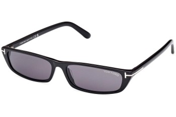 Sunglasses Tom Ford Alejndro FT1058 01A Rechteck Schwarz