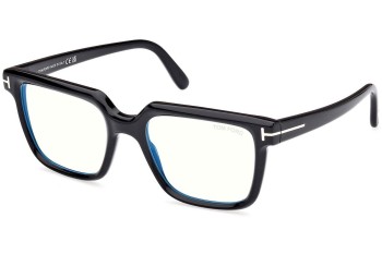 Glasses Tom Ford FT5889-B 001 Quadratisch Schwarz