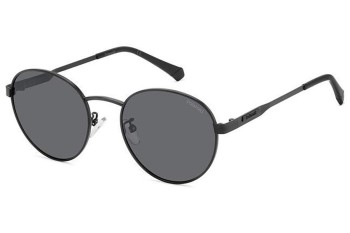 Sonnenbrille Polaroid PLD2144/G/S/X 003/M9 Polarized Oval Schwarz