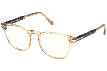 Glasses Tom Ford FT5890-B 047 Rund Braun