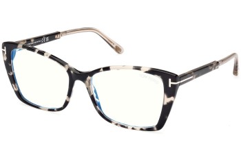 Brillen Tom Ford FT5893-B 005 Cat Eye Havanna