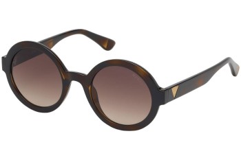 Sonnenbrille Guess GU7613 52F Rund Havanna