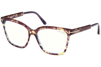 Brillen Tom Ford FT5892-B 055 Quadratisch Havanna