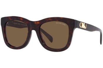 Sonnenbrille Michael Kors Empire Squared 4 MK2193U 300673 Quadratisch Havanna