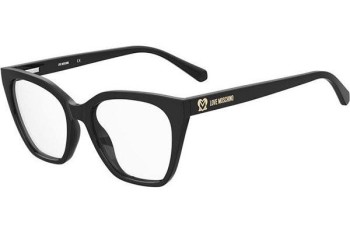 Glasses Love Moschino MOL627 807 Quadratisch Schwarz