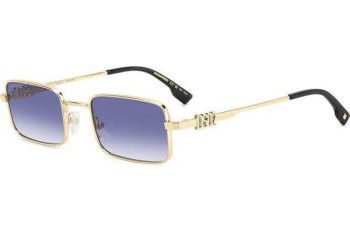 Sunglasses Dsquared2 D20104/S LKS/08 Rechteck Gold