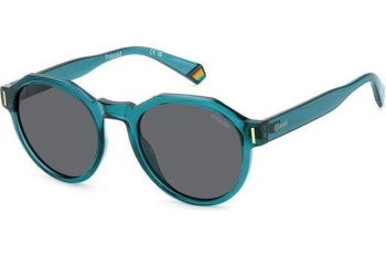 Sonnenbrille Polaroid PLD6207/S ZI9/M9 Polarized Rund Blau