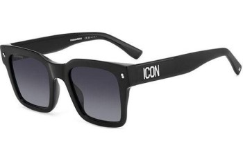 Sonnenbrille Dsquared2 ICON0010/S 807/9O Quadratisch Schwarz