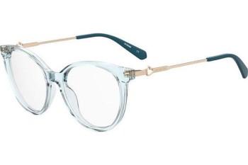 Glasses Love Moschino MOL618/TN MVU Cat Eye Blau