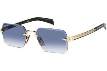 Sonnenbrille David Beckham DB7109/S RHL/08 Rechteck Gold